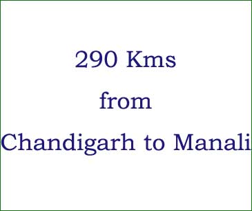 Chandigarh to Manali
