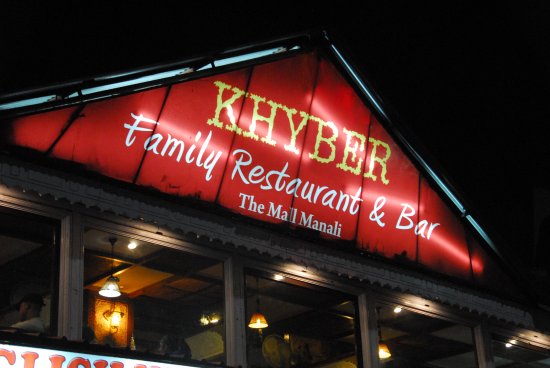 Khyber Restaurant Manali